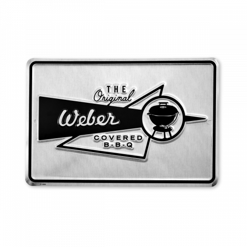 Weber Anniversary Grill Metal Sign_rgb